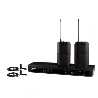 MICROFONO SHURE INALAMBRICO DOBLE LAVALIER, BLX188/CVL-J11
